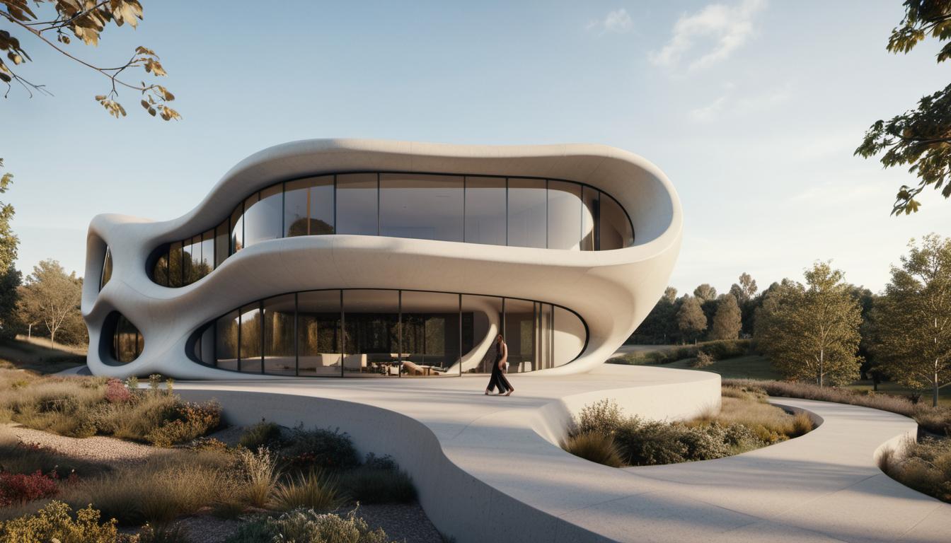 Discover how Zaha Hadid Architects utilize advanced software like V-Ray, Grasshopper, and AI programs, alongside VR technology, for creating distinctive, photorealistic architectural designs.