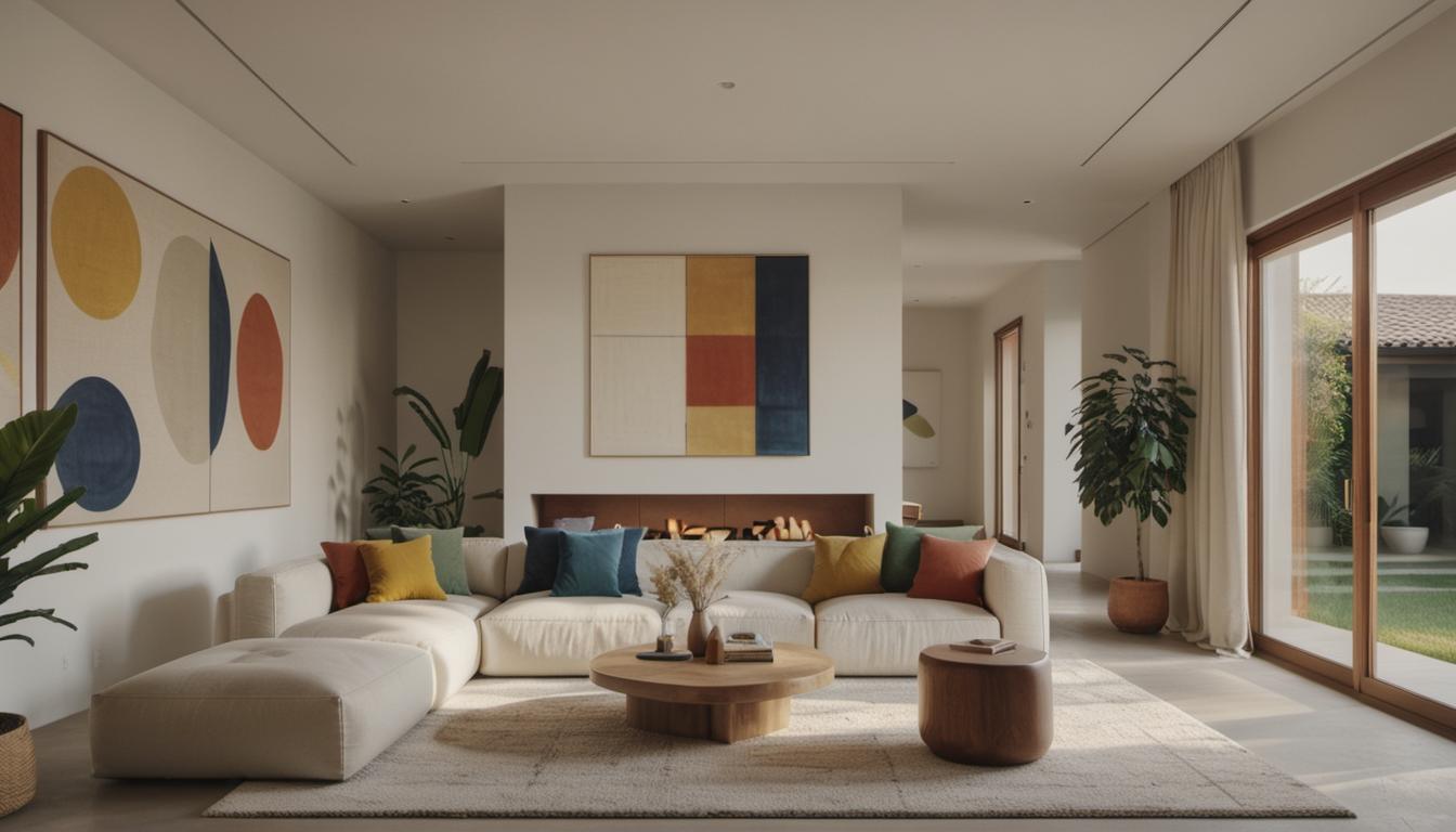 "Learn the ideal number of paintings for your living room décor considering factors like room size, artwork style, and personal preferences to enhance aesthetics and visual appeal."