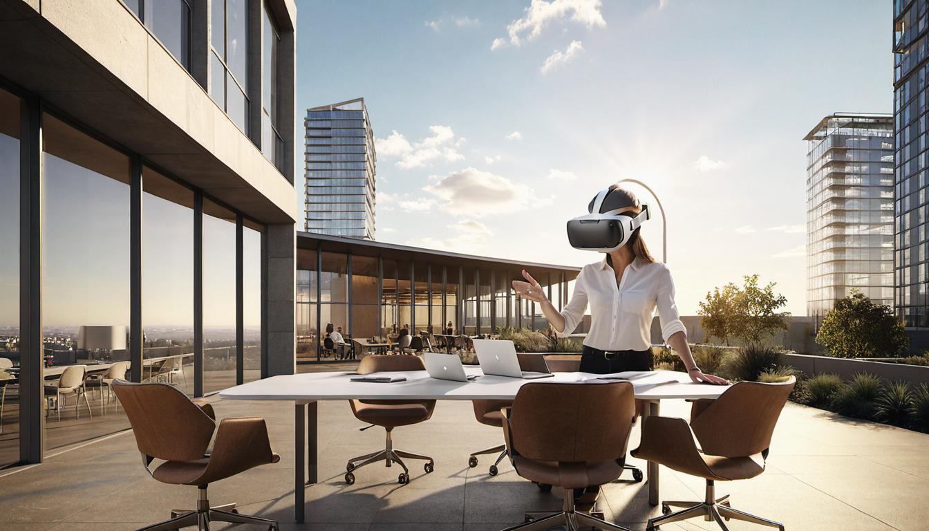 Experience the impact of Virtual Reality (VR) on architectural rendering, enhancing design efficiency, aiding collaboration, and offering innovative solutions in building design. Learn about its potential and challenges in real estate and design industries.