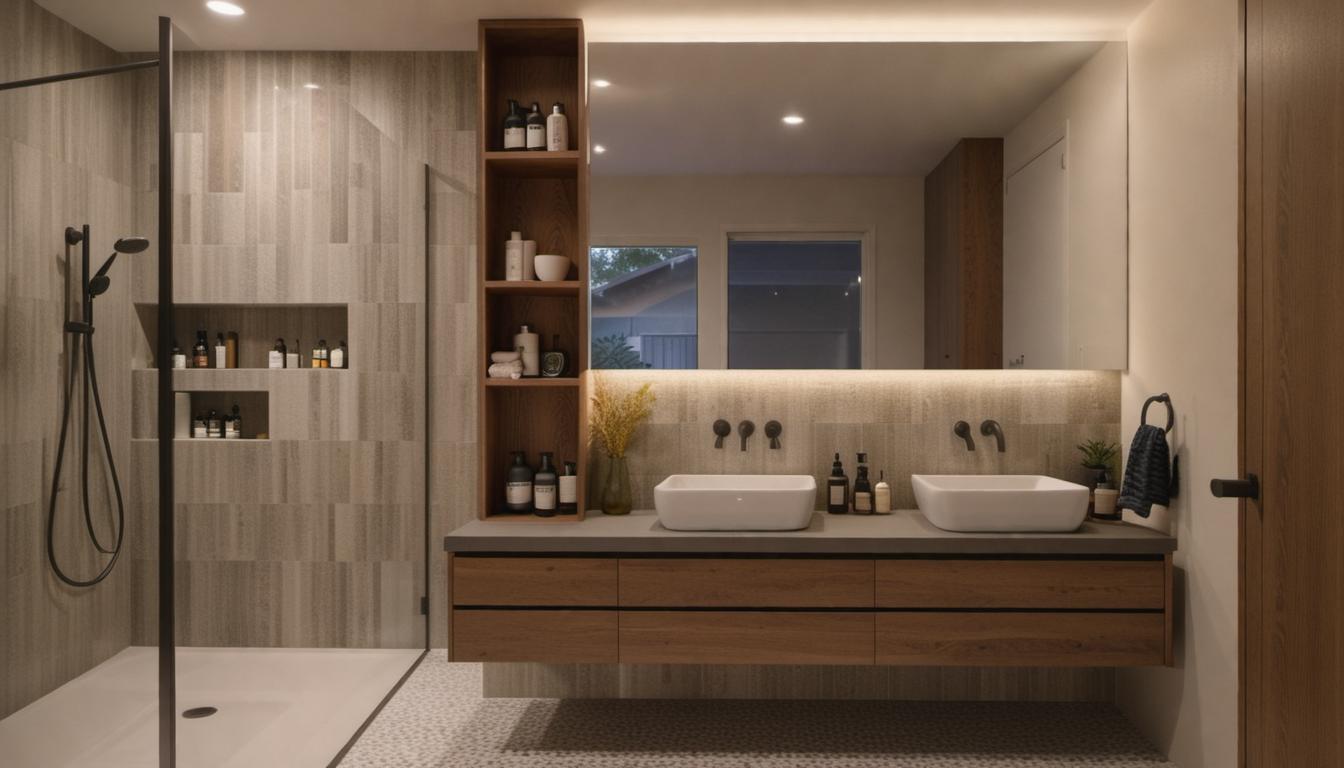 Learn how to maximize small bathroom spaces using bold colors, light reflection, ceramic tiles, and backlit mirrors. Discover the power of color shades in creating spaciousness and enhancing aesthetics.