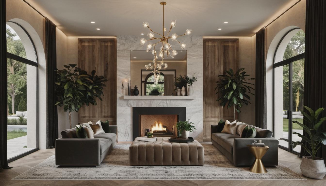 "Enhance your small luxury home's aesthetic with the right indoor plant selection. Explore options for low-light conditions, dark-leaved varieties for contrast, or statement pieces for added luxury."