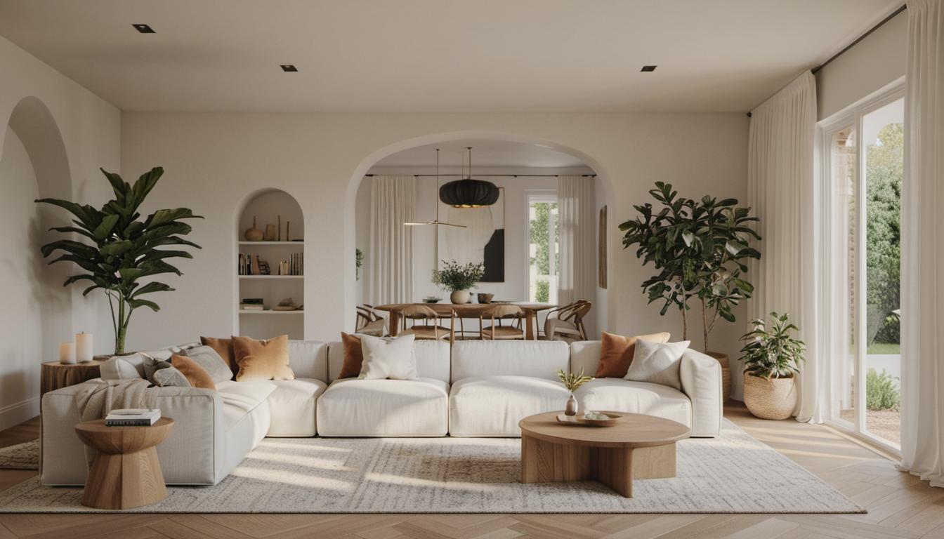 "Learn how to style your white living room using different accessories. Find out how to maintain its classic aesthetic while incorporating 2023 design trends."