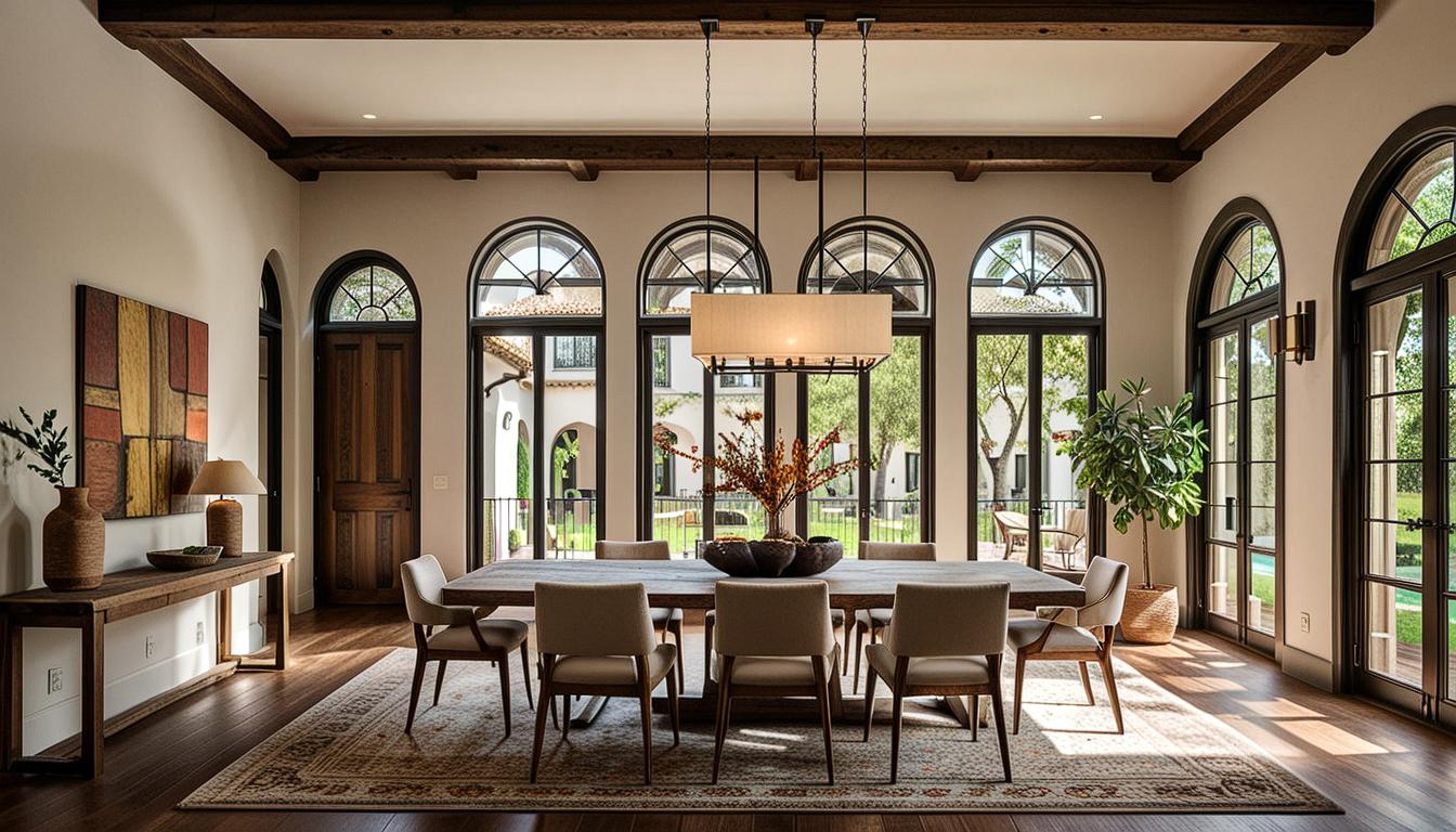 Dine in elegance by optimizing your dining room ceiling design. See how ceiling height, lighting types, and choice of materials enhance your dining ambiance and reflect your personal style.